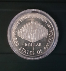 1dollar THE U.S. CONSTITUTION 200 *ANNIVERSARY.Moneda comemorativa foto