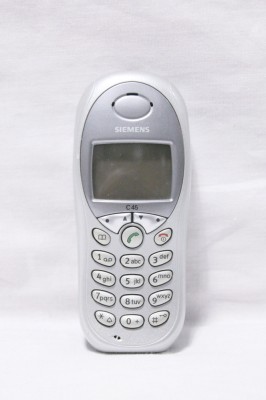 Telefon mobil Siemens C45 - retro vintage - netestat foto