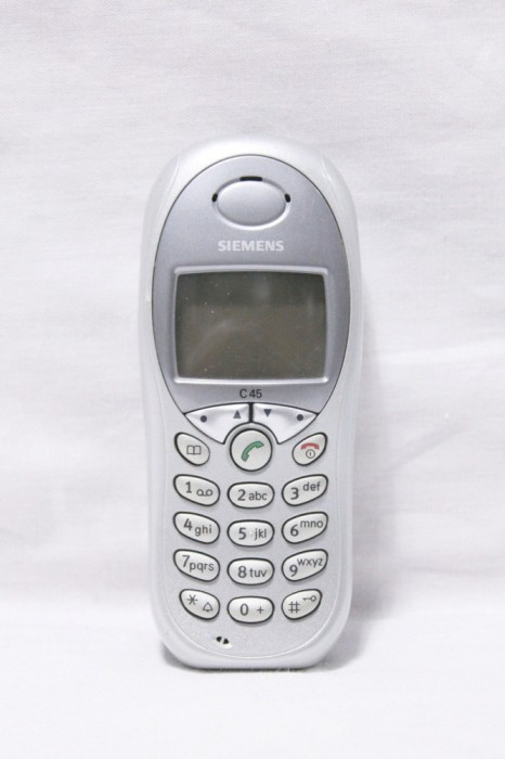 Telefon mobil Siemens C45 - retro vintage - netestat