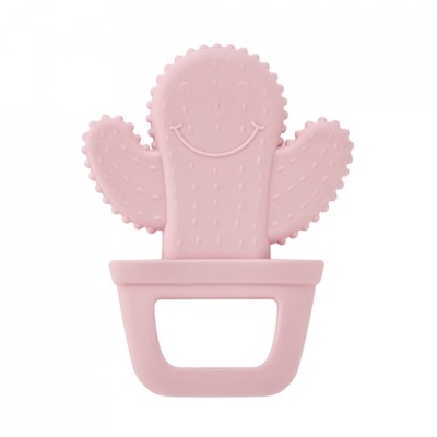 Jucarie dentitie babyjem cactus (culoare: roz) foto