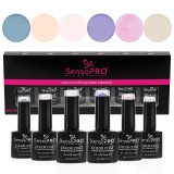 Cumpara ieftin Set 6 Oje Semipermanente 10ml SensoPRO Milano, Bride Smile