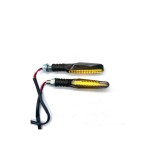 Semnalizari Moto LED Galbene 12V, Set 2 Bucati, Universal, TrustedCars