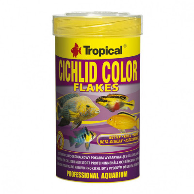 TROPICAL Cichlid colour fulgi 250ml/50g foto