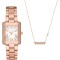 Ceas Dama, Michael Kors, Emery MK1074SET, Set cu Pandantiv - Marime universala
