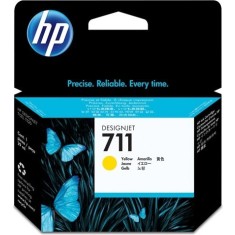 Cartus Cerneala Original HP Yellow nr.711 pentru DesignJet T120|T520 "CZ132A"