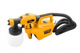 Pistol vopsit electric Tolsen FX Force Xpress, 650W, 800ml, duze 1.8/2.6mm, recipient vascozitate + ac curatare, cablu 2m, curea umar