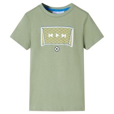 Tricou pentru copii, kaki deschis, 92 foto