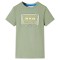Tricou pentru copii, kaki deschis, 92 12419