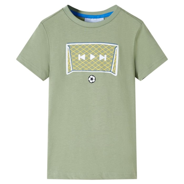 Tricou pentru copii, kaki deschis, 92 12419