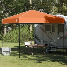 vidaXL Cort cu Copertină Portocaliu 250 x 250 x 227 / 236 / 245 cm