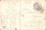 CP79 Carte poștală germană, 1916, Feldpost, circulată Tirol, județul Caraș-Severin, Primul Război Mondial, Circulata, Printata