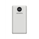 Power Bank ADATA P200000QCD 18W QC3.0 PD 20000mAh alb cu 3x iesiri USB