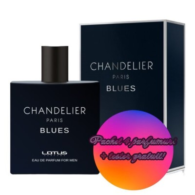 Set 4 Apa de parfum Chandelier &amp;amp; Blues, Revers, Barbati, 100ml + Tester 100 ml GRATUIT foto