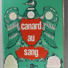 CANARD AU SANG par ROBERT SABATIER , roman , 1958