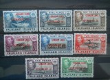 GRAHAM LAND SERIE GEORGE VI MH, Nestampilat