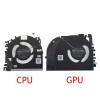 Set coolere Laptop, HP, ZBook Fury 17 G7, M75666-001, MG75090V1-1C110-S9A, MG75090V1-1C120-S9A, ND75C53-19L06, ND75C54-19L07, 5V, 0.5A, 2.25W