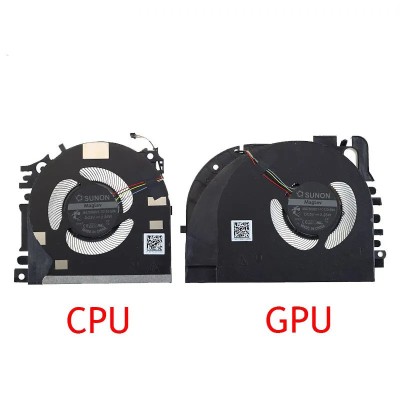 Set coolere Laptop, HP, ZBook Fury 17 G7, M75666-001, MG75090V1-1C110-S9A, MG75090V1-1C120-S9A, ND75C53-19L06, ND75C54-19L07, 5V, 0.5A, 2.25W foto
