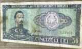 BNKRO001 Romania bancnota 50 lei 1966