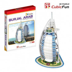 Puzzle 3D CubicFun CBFA Burj Al Arab foto