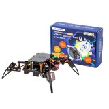 Kit educational paianjen bionic, ACEBOTT QD020, proiect pentru Arduino ESP32, ACEBOTT ESP8266, conexiune WIFI, 8ani +