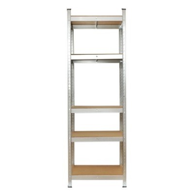 Raft metalic pentru depozitare, 5 polite, capacitate 100 kg polita, 170x80x30cm foto