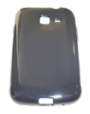 Husa silicon negru lucios pentru Samsung Galaxy Y Pro B5510