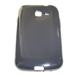 Husa silicon negru lucios pentru Samsung Galaxy Y Pro B5510