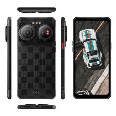 Telefon mobil F150 Air3 Black, Rugged ultra slim, 4G, Dynamic Island, 6.6 HD+, 24GB RAM (12GB + 12GB extensibili), 512GB ROM, Camera 100MP, 30W, Dual