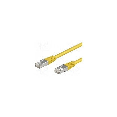 Cablu patch cord, Cat 5e, lungime 2m, SF/UTP, Goobay - 68066