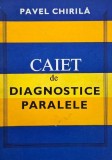 Caiet de diagnostice paralele Pavel Chirila carte anticariat stare buna