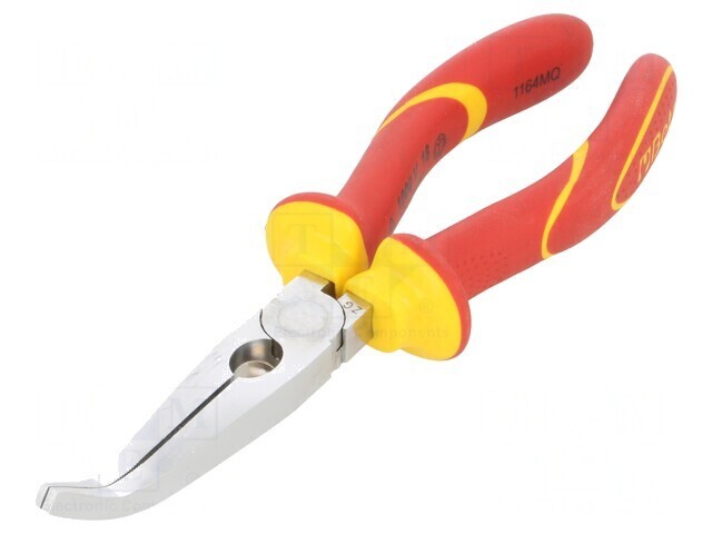 Clești Izolați Curbați Plați 200mm