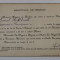 INVITATIE DIN PARTEA MINISTRULUI DE RAZBOIU PENTRU DL. GENERAL ENRIC HERKT SI FAMILIA LA REPREZENTATIA DE LA TEATRUL NATIONAL , 28 NOIEMBRIE , 1902 ,