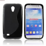 Husa Silicon S-Line Neagra Samsung Galaxy Core Lite G3586