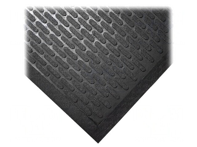Covoraş de intrare negru gumă Nitrile&trade; 85x75 cm