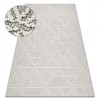 Covor JERSEY 19241 gri - Romburi, structurale, geometric bucla BOHO, 80x150 cm