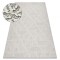 Covor JERSEY 19241 gri - Romburi, structurale, geometric bucla BOHO, 140x190 cm