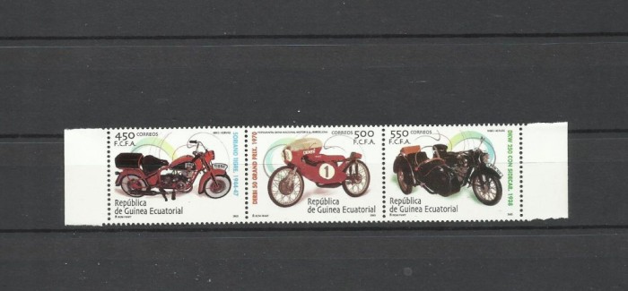 GUINEA ECUATORIALA 2003 MOTOCICLETE