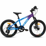 Cumpara ieftin Bicicleta pentru copii DHS Terrana 20 inch, frane disc, albastru-violet