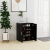 Pantofar, negru, 60x35x70 cm, PAL