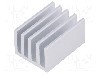 Radiator extrudat, aluminiu, 25mm x 19mm, naturala, FISCHER ELEKTRONIK - SK 632 25 AL