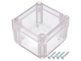 Carcasă Universală ABS Semitransparentă 80x82x55mm, KRADEX