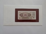 Yugoslavia - 10 Dinara 1968 - In plic de prezentare