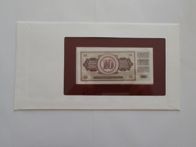 Yugoslavia - 10 Dinara 1968 - In plic de prezentare foto