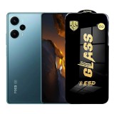 Folie de Protectie pentru Xiaomi Poco F5, TEO, Sticla Securizata ESD, Margini Negre, Rezistenta la Zgirieturi, Antistatica, 0.35 mm, Transparenta