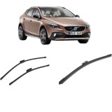 Cumpara ieftin Set 3 stergatoare VOLVO V40 Cross Country (526) 2012-2019, pentru parbriz si luneta, Bosch Aerotwin-Aerotwin Multi