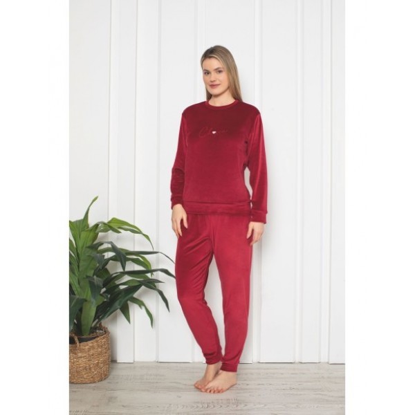 Pijama Dama Catifea Baki 101