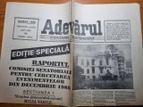 Ziarul adevarul 11 mai 1992-editie speciala,revolutia romana