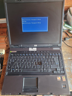laptop HP Compaq NX6125 - incomplet - cu parola bios foto