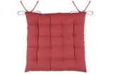 Pernă De Scaun Duo 38X38X3.5 Cm, Culoare Cărămiziu, 100% Bumbac