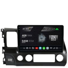 Navigatie 2K Honda Civic (2005-2012), Android OS, S-Quadcore 4GB RAM + 64GB ROM, 9.5 Inch - AD-BGS100042K+AD-BGRKIT008 foto